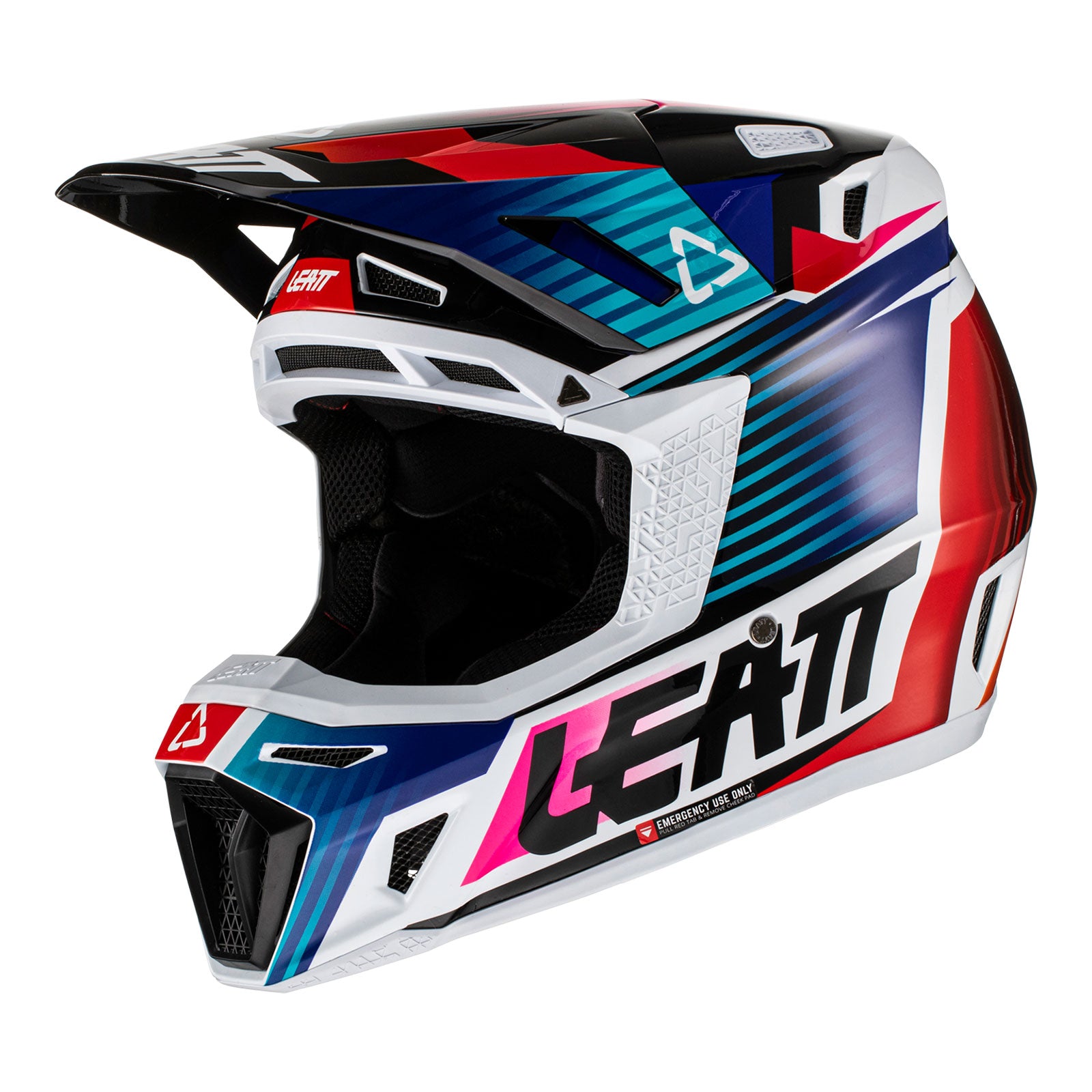 New LEATT 2022 Helmet Kit Moto 8.5 V22 Royal Large 59-60CM LE1022010123