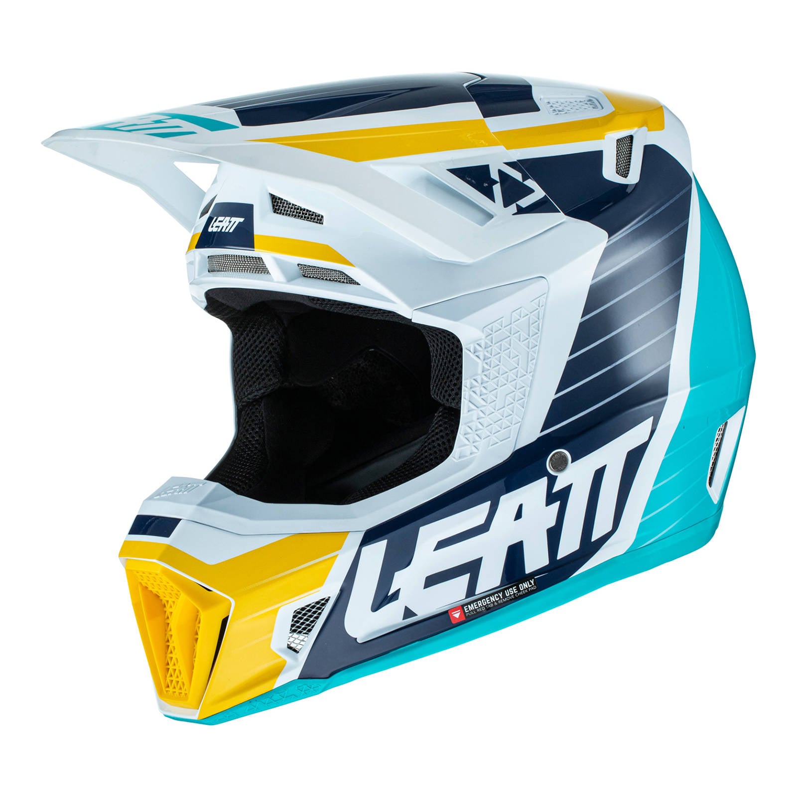 New LEATT 2022 Helmet Kit Moto 7.5 Aqua V22 (LG) LE1022010133