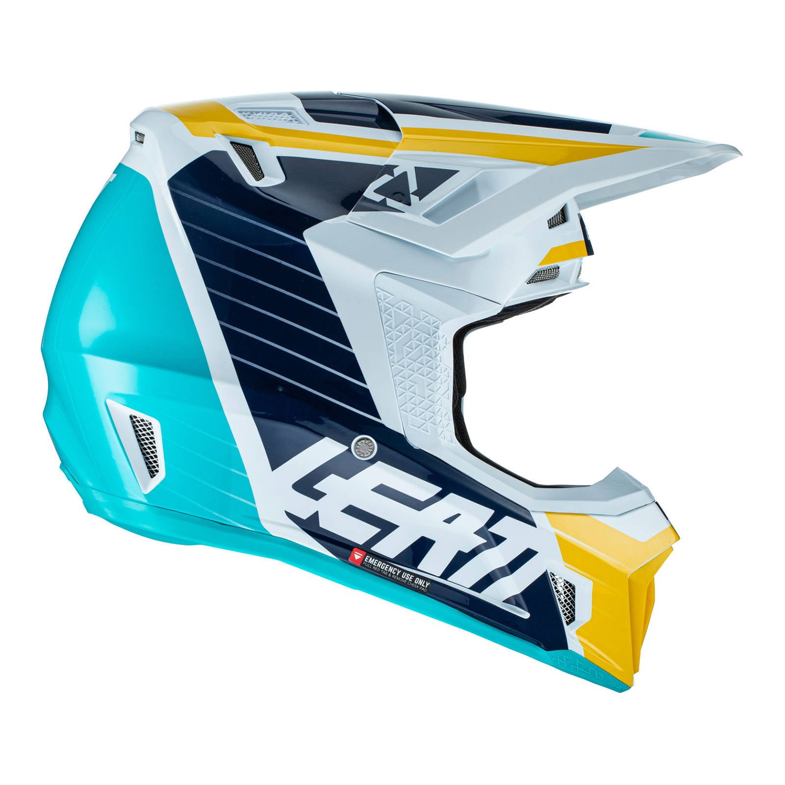 New LEATT 2022 Helmet Kit Moto 7.5 Aqua V22 (LG) LE1022010133