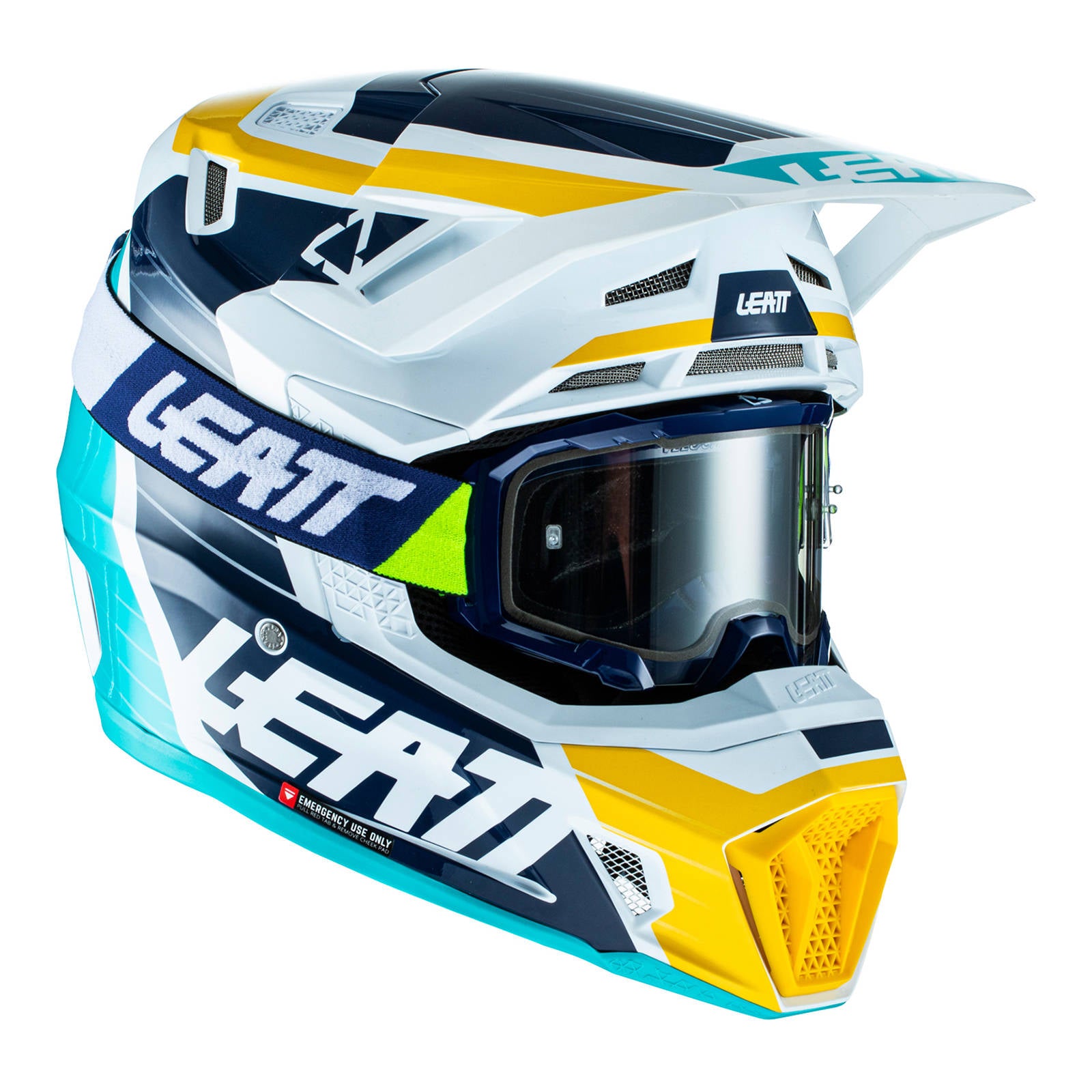 New LEATT 2022 Helmet Kit Moto 7.5 Aqua V22 (XL) LE1022010134