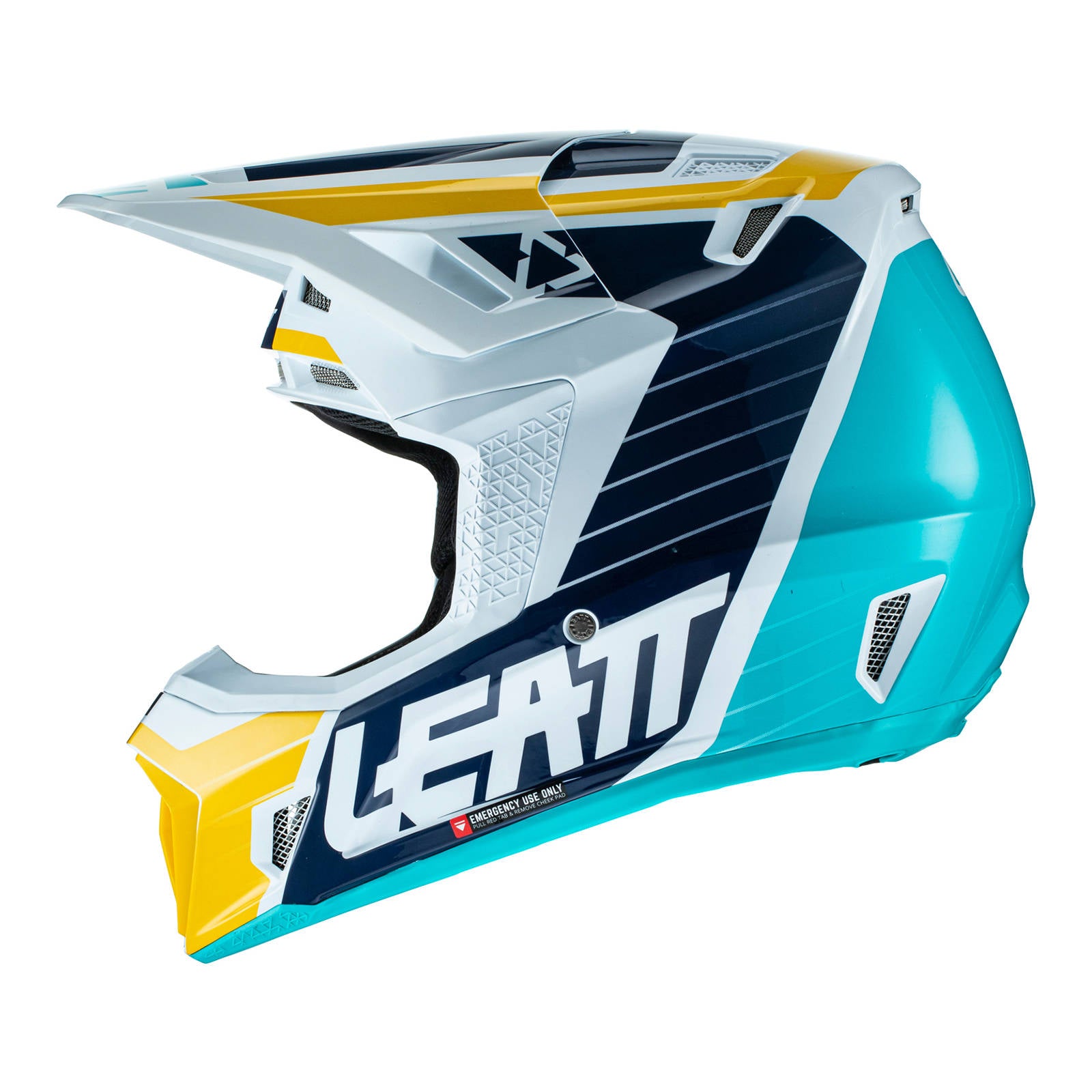 New LEATT 2022 Helmet Kit Moto 7.5 Aqua V22 (XL) LE1022010134