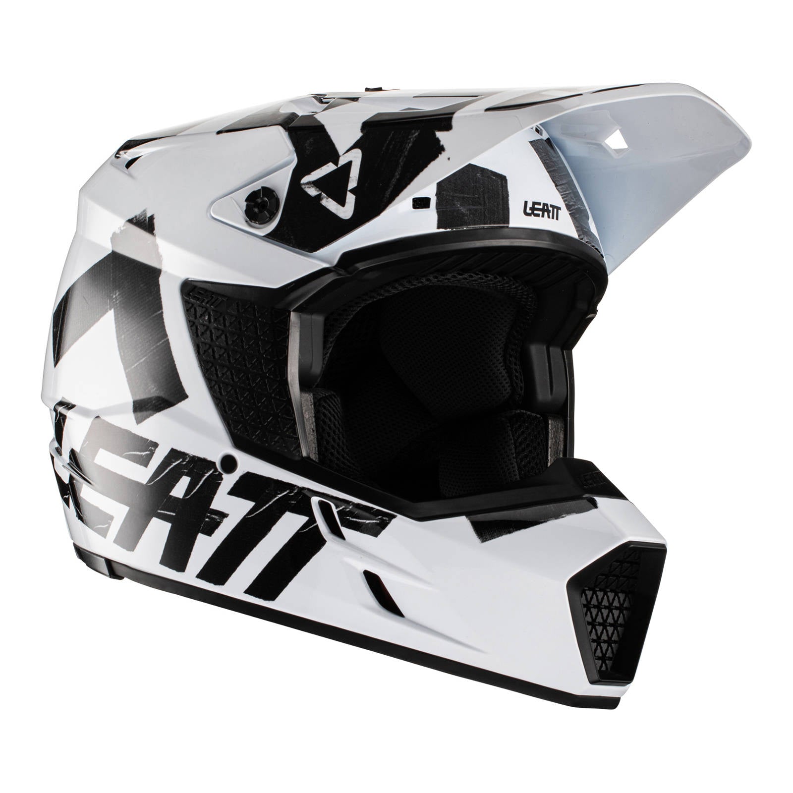 New LEATT 2022 Helmet Moto 3.5 White V22 (XL) LE1022010194