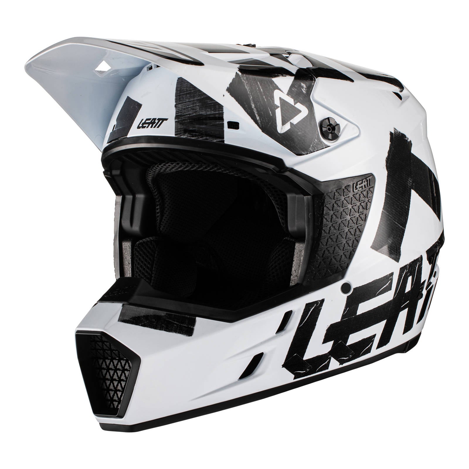 New LEATT 2022 Helmet Moto 3.5 White V22 (XL) LE1022010194