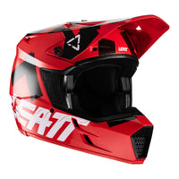 New LEATT 2022 Helmet Moto 3.5 JR Red V22 (MD) LE1022010230