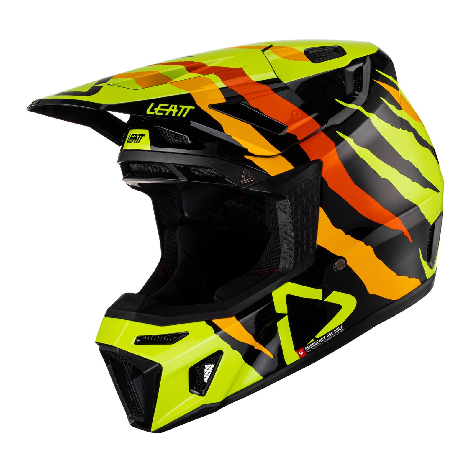 New LEATT 8.5 Helmet Kit - Citrus Tiger (L) #LE1023010453