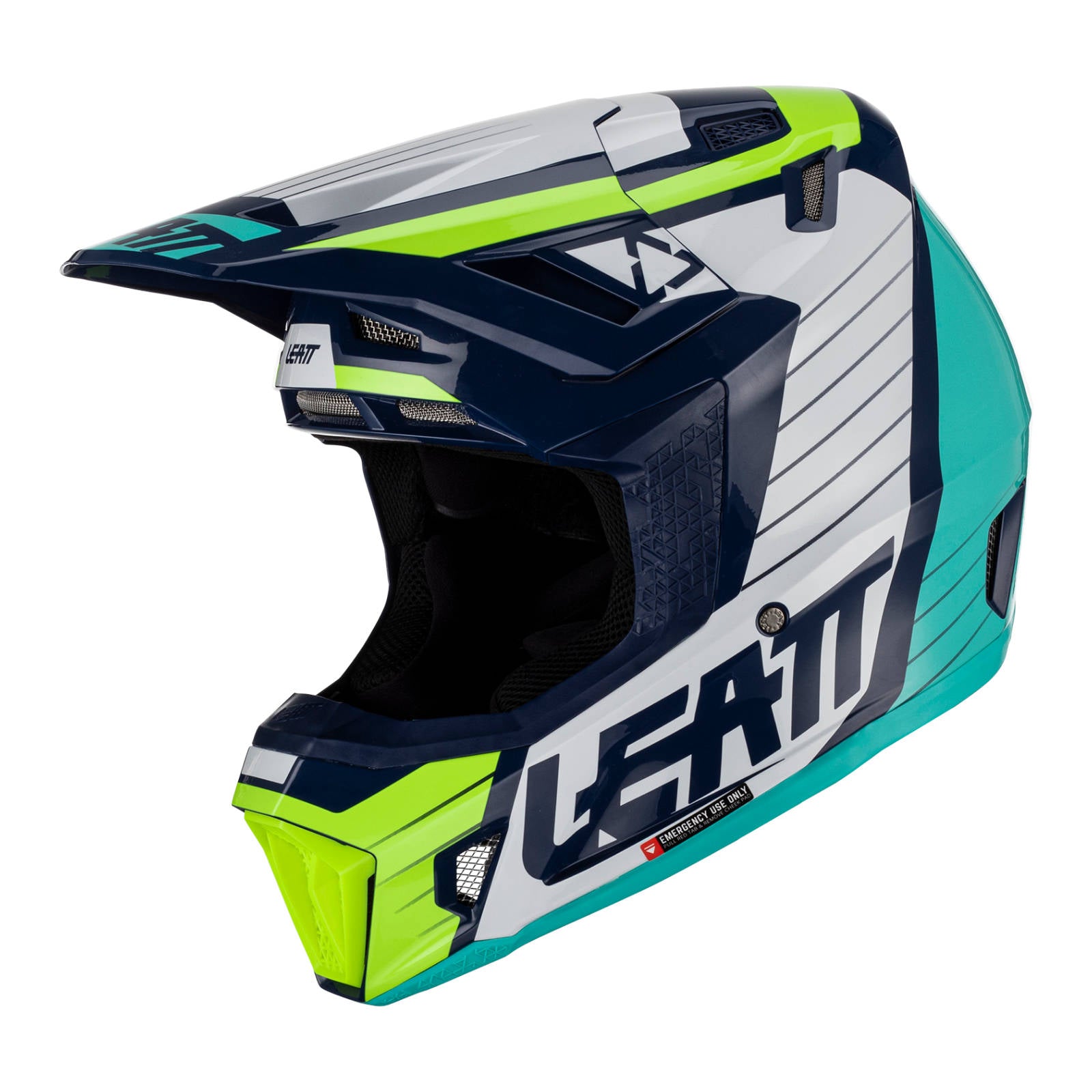 New LEATT 7.5 Helmet Kit - Blue (XL) #LE1023010604