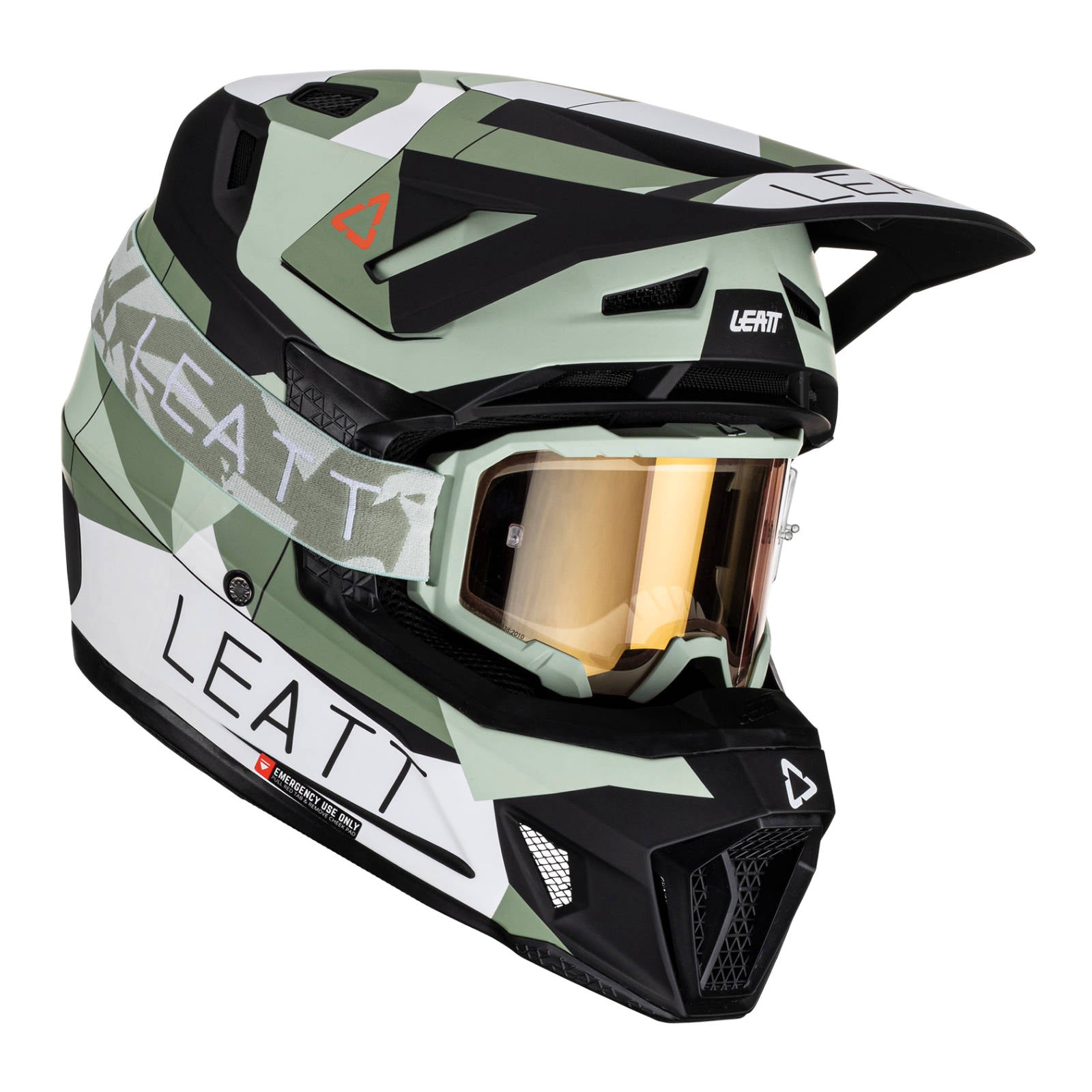New LEATT 7.5 Helmet Kit - Cactus (L) #LE1023010653 | Australian Moto Spares