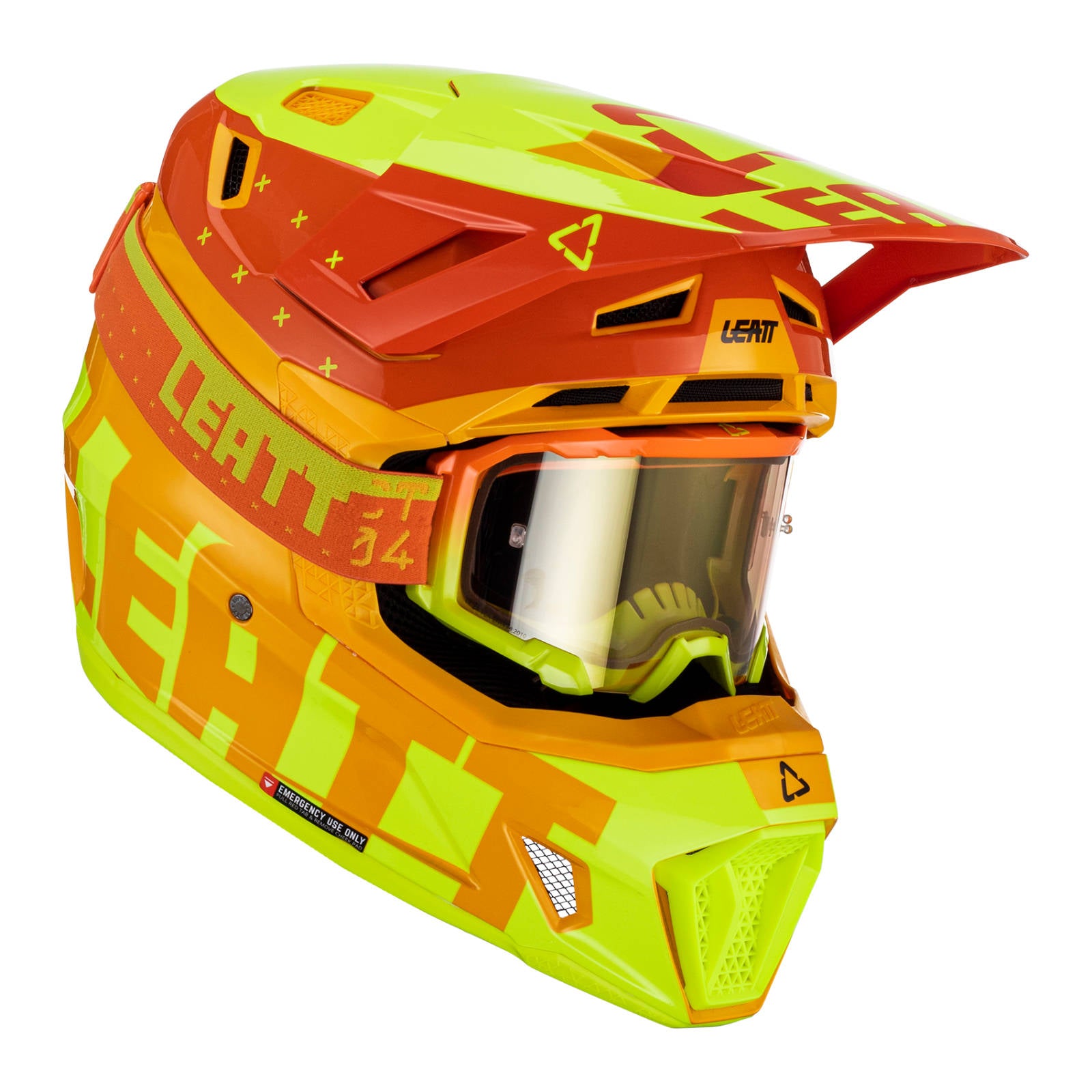 New LEATT 7.5 Helmet Kit - Citrus (L) #LE1023010703 | Australian Moto Spares
