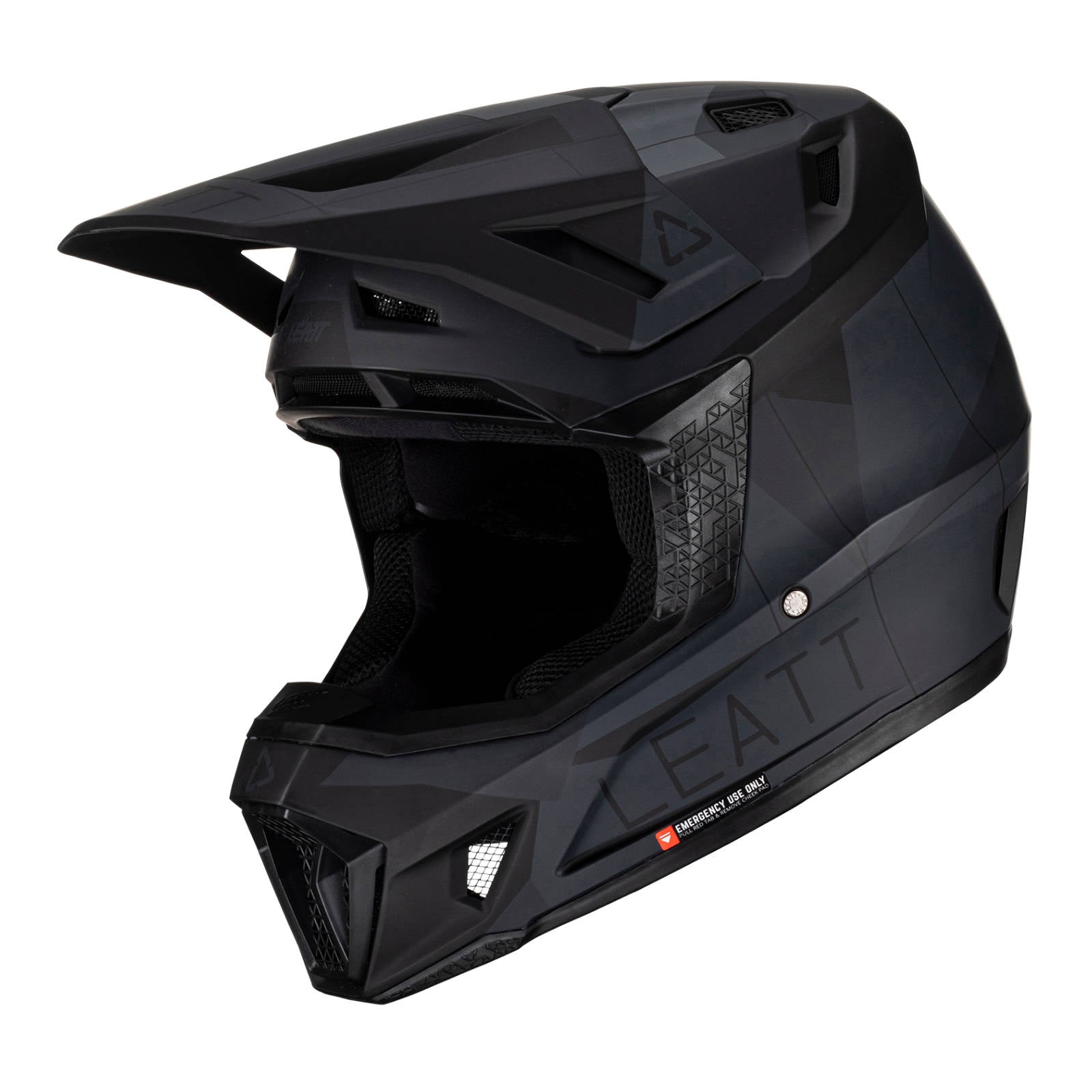 New LEATT 7.5 Helmet Kit - Stealth (M) #LE1023010902