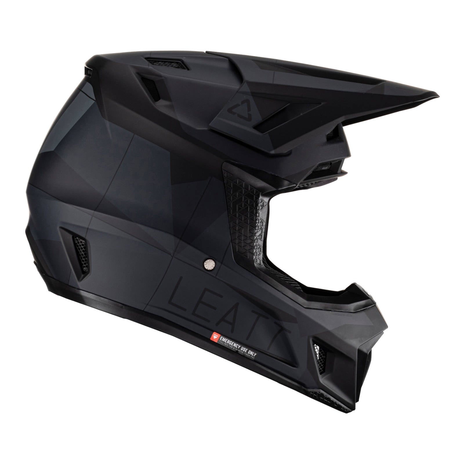 New LEATT 7.5 Helmet Kit - Stealth (2XL) #LE1023010905