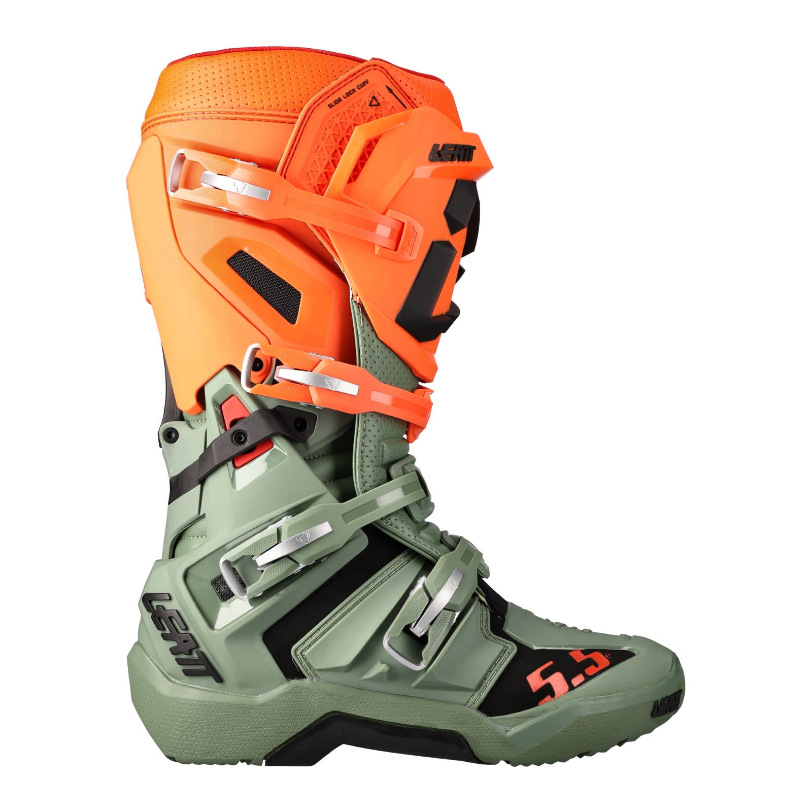New LEATT 5.5 Flexlock Enduro Off Road Boot v.23 - Cactus (42 / 8) #LE3022060121