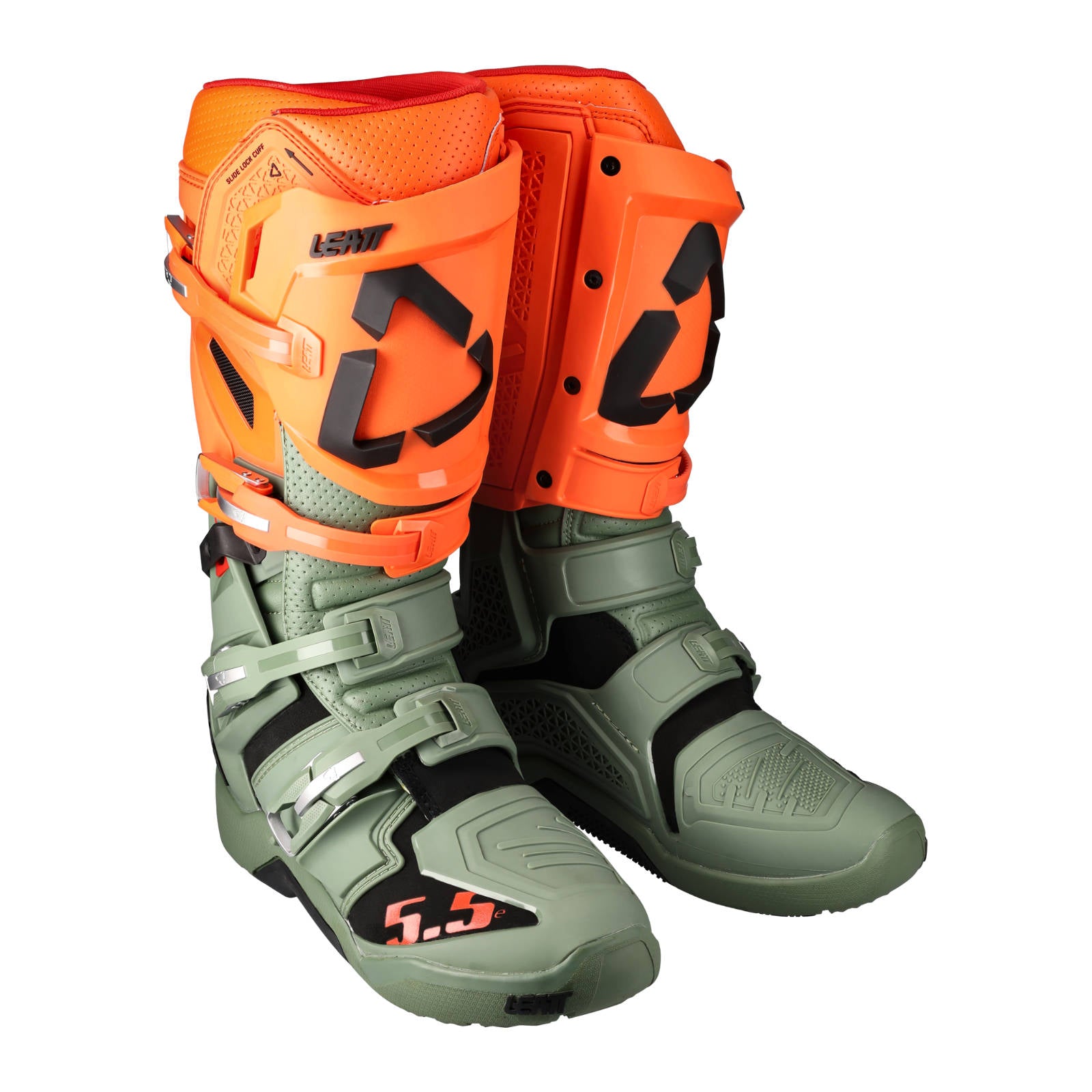 New LEATT 5.5 Flexlock Enduro Off Road Boot v.23 - Cactus (43 / 9) #LE3022060122
