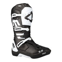 New LEATT 3.5 Junior Off Road Boot - Black / White #LE3022060200