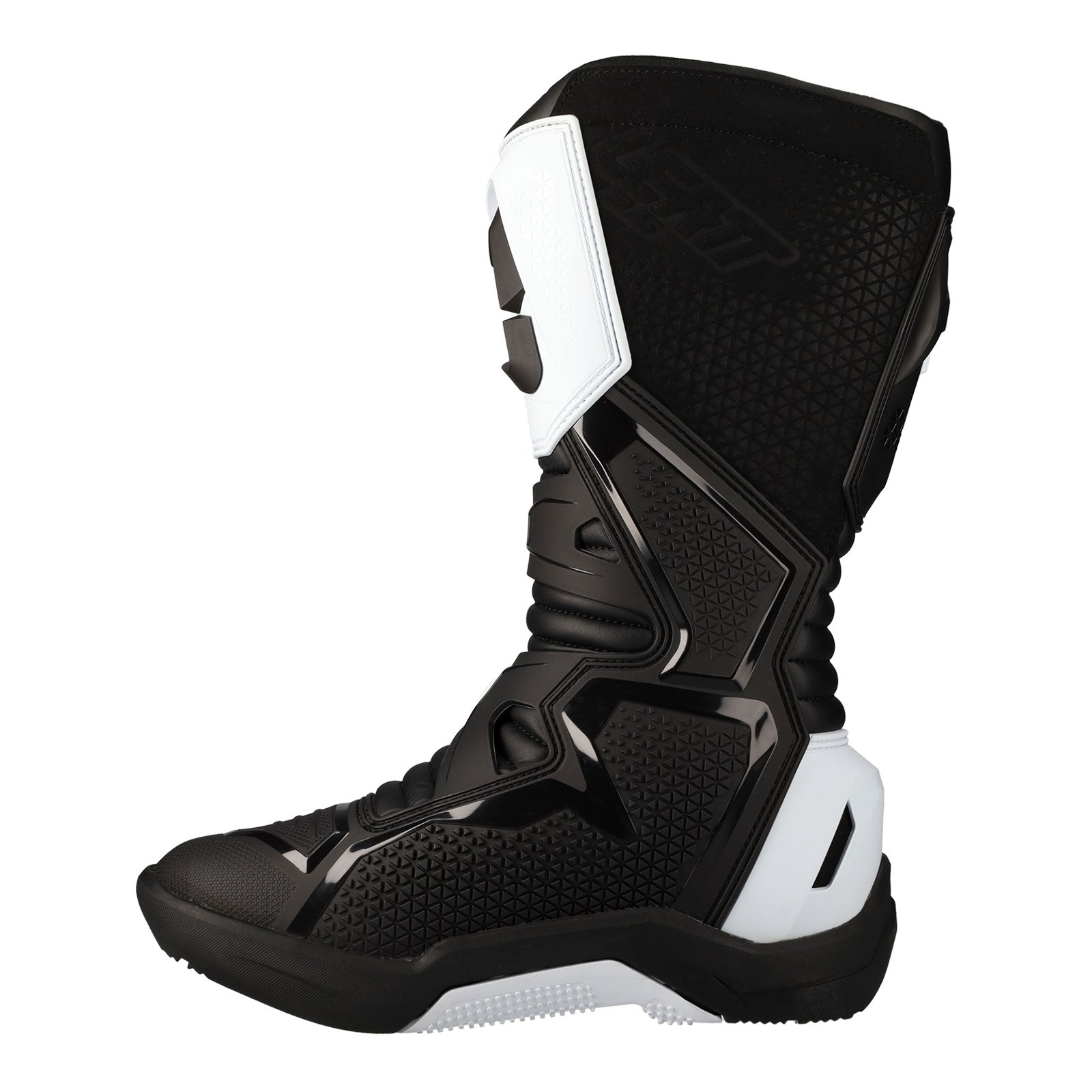 New LEATT 3.5 Junior Off Road Boot - Black / White #LE3022060200