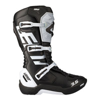 New LEATT 3.5 Junior Off Road Boot - Black / White #LE3022060201