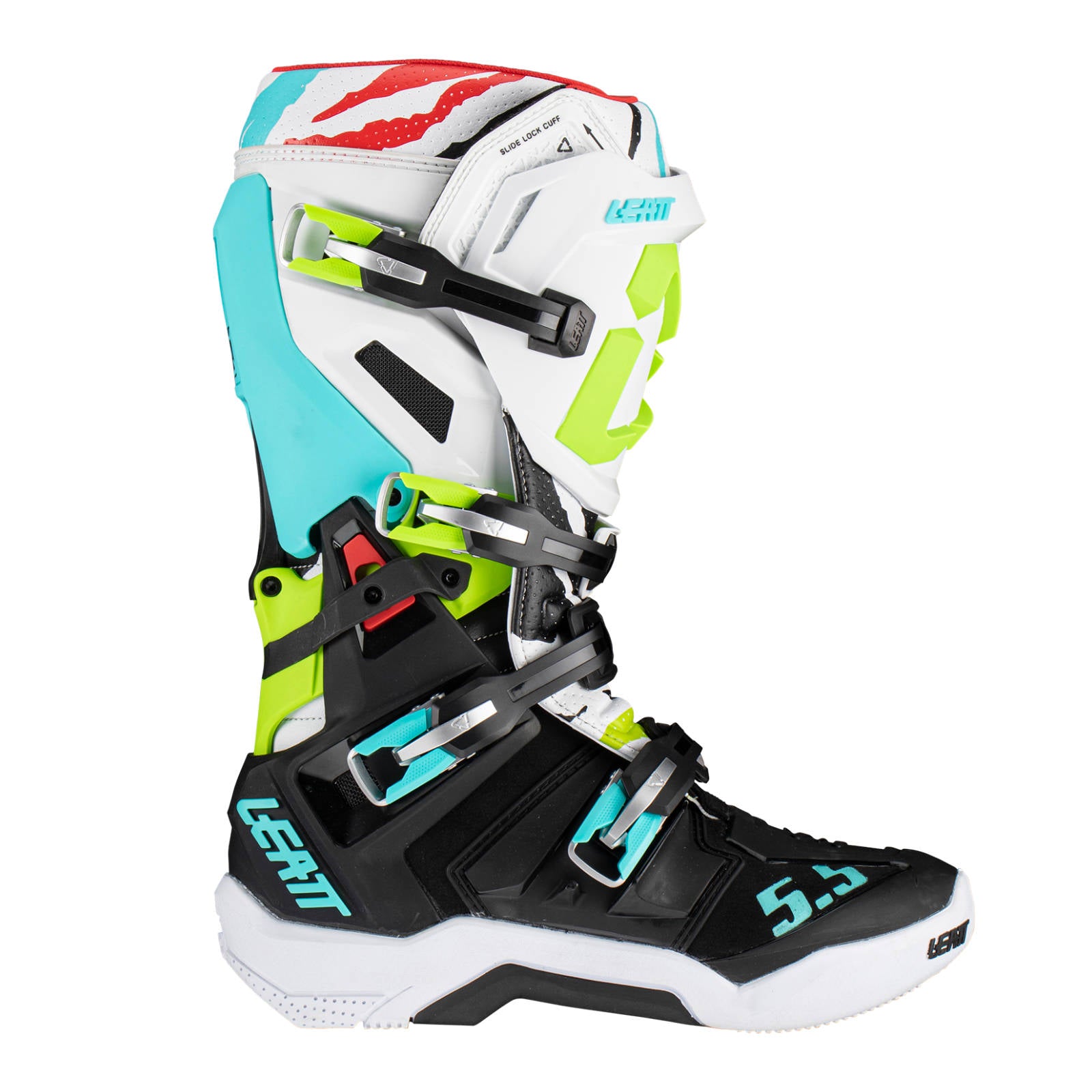 New LEATT 5.5 Flexlock Off Road Boot - Tiger #LE3023050252