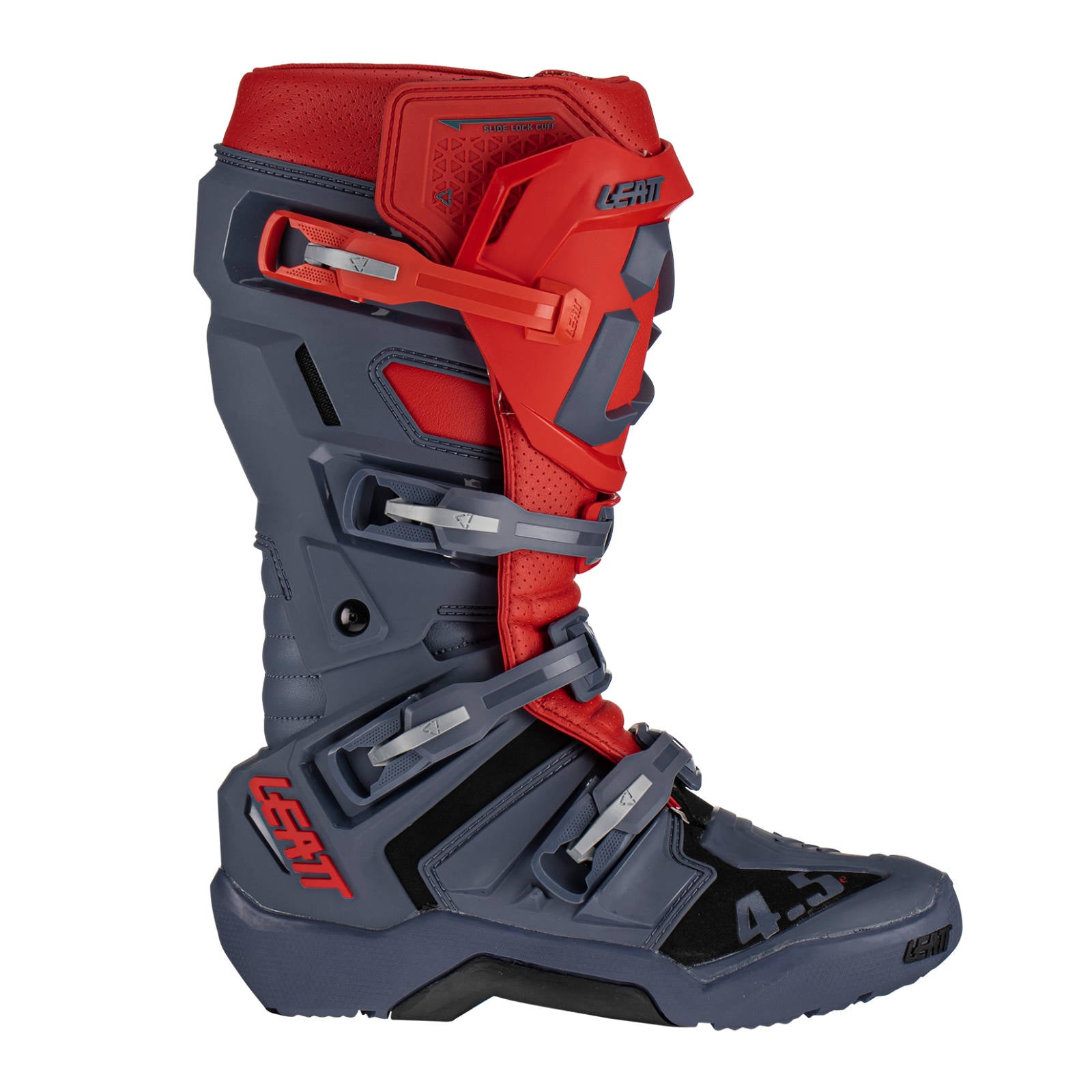 New LEATT 4.5 Enduro Off Road Boot - Red #LE3023050700