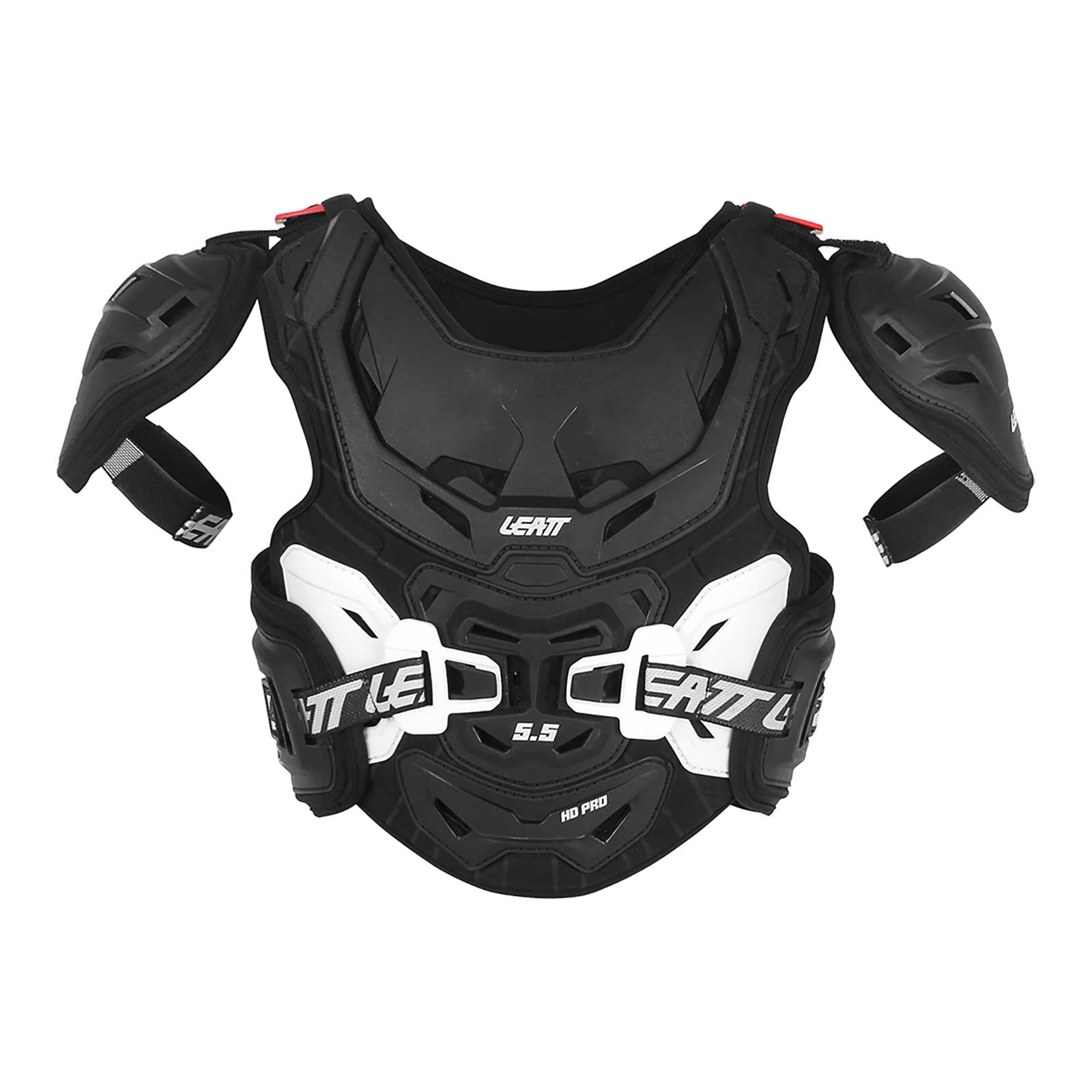 New LEATT Chest Protector 5.5 Pro HD Black / White JNR #LE5014210131 | Australian Moto Spares