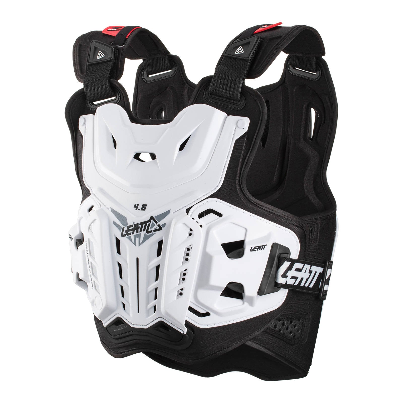 New LEATT Chest Protector 4.5 - White #LE5015300110 | Australian Moto Spares