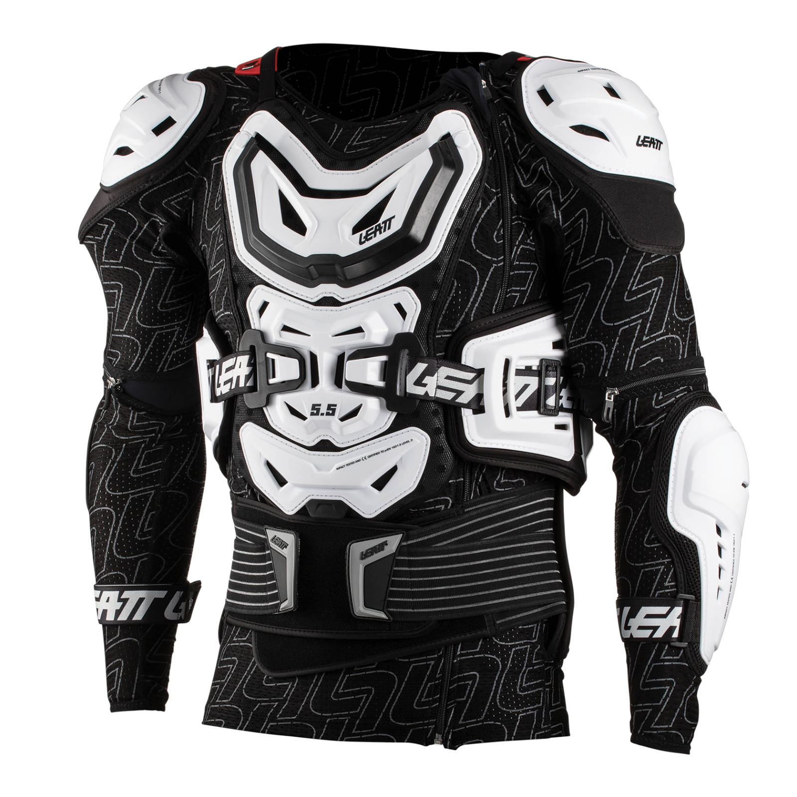New LEATT Body Protector 5.5 White (Large/XL) 172-184CM #LE5015400111 | Australian Moto Spares