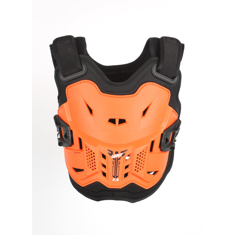 New LEATT Chest Protector 2.5 Orange / Black Kids 110-134CM #LE5016100600 | Australian Moto Spares