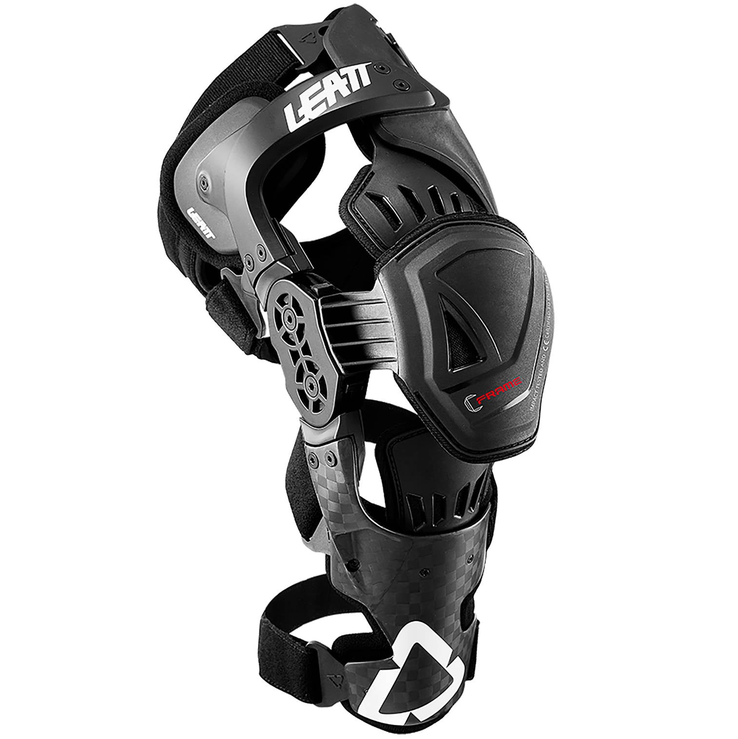 New LEATT Knee Brace C-Frame Pro Carbon Large / XL Right #LE5017010121
