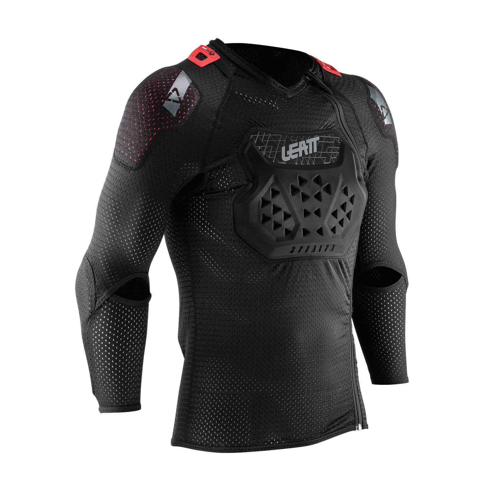 New LEATT Airflex Stealth Body Protector - Black (S) #LE5020004220 | Australian Moto Spares
