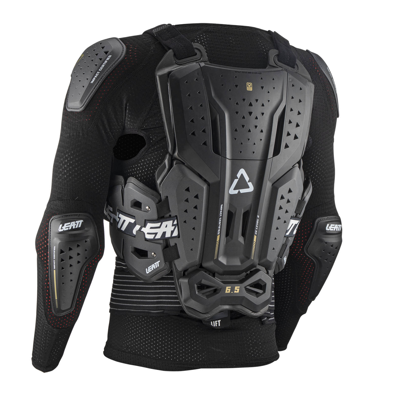 New LEATT Body Protector 6.5 - Large 172-178CM GRAPHENE #LE5021400102