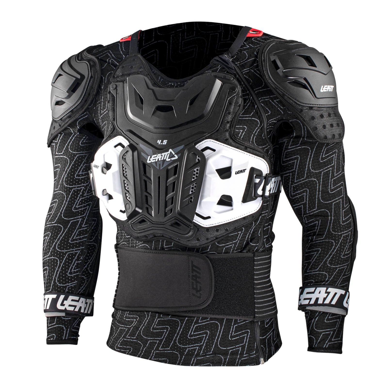 New LEATT Body Protector 4.5 Pro - Black Large / XL 172-184CM #LE5021400141 | Australian Moto Spares