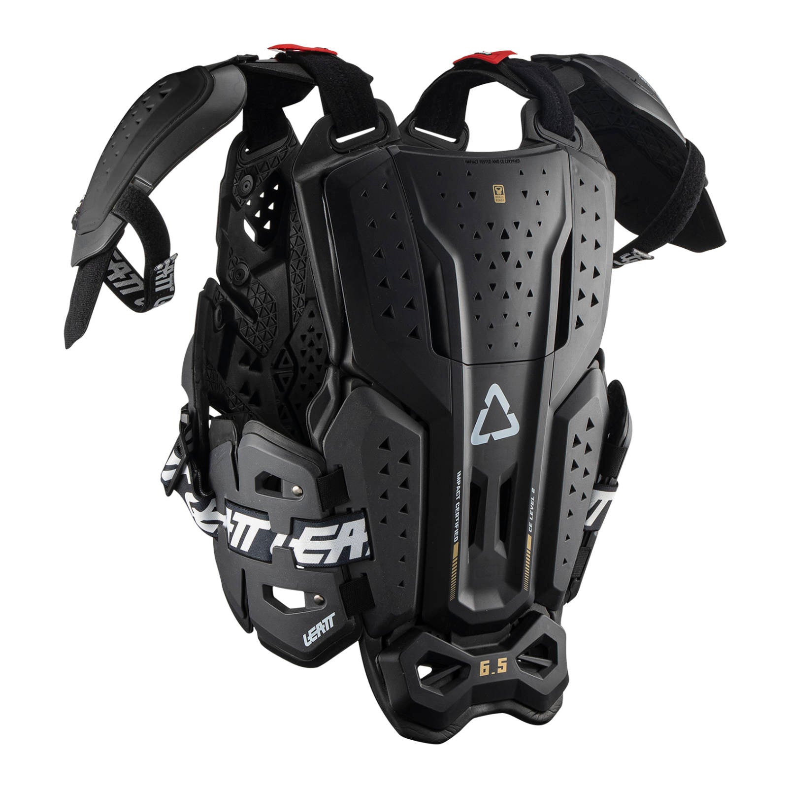 New LEATT 6.5 Pro Chest Protector - Graphene (S / M) #LE5021400180