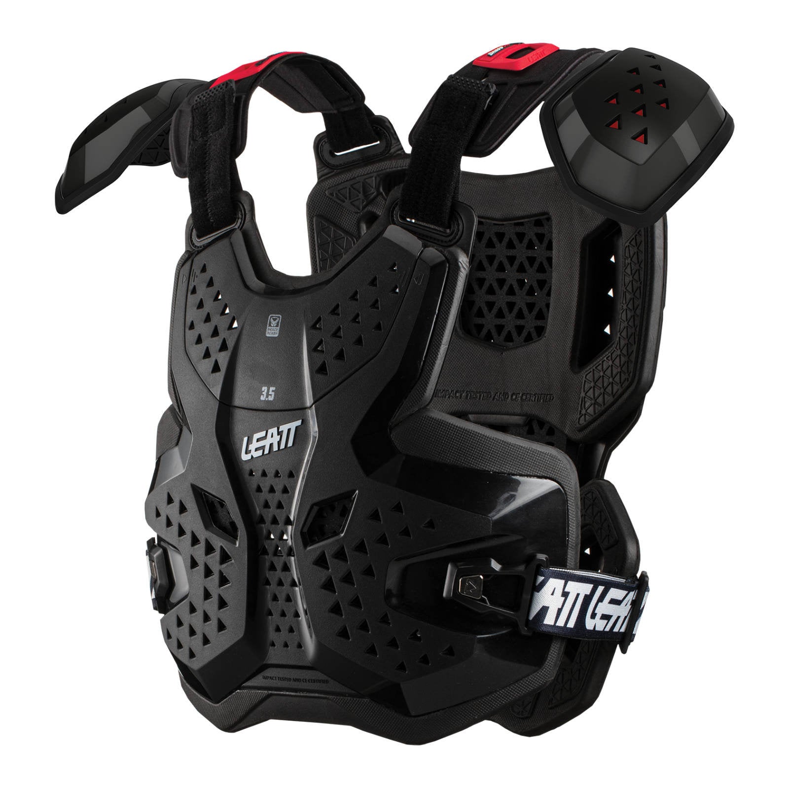 New LEATT Chest Protector 3.5 Pro - Black #LE5021400260 | Australian Moto Spares