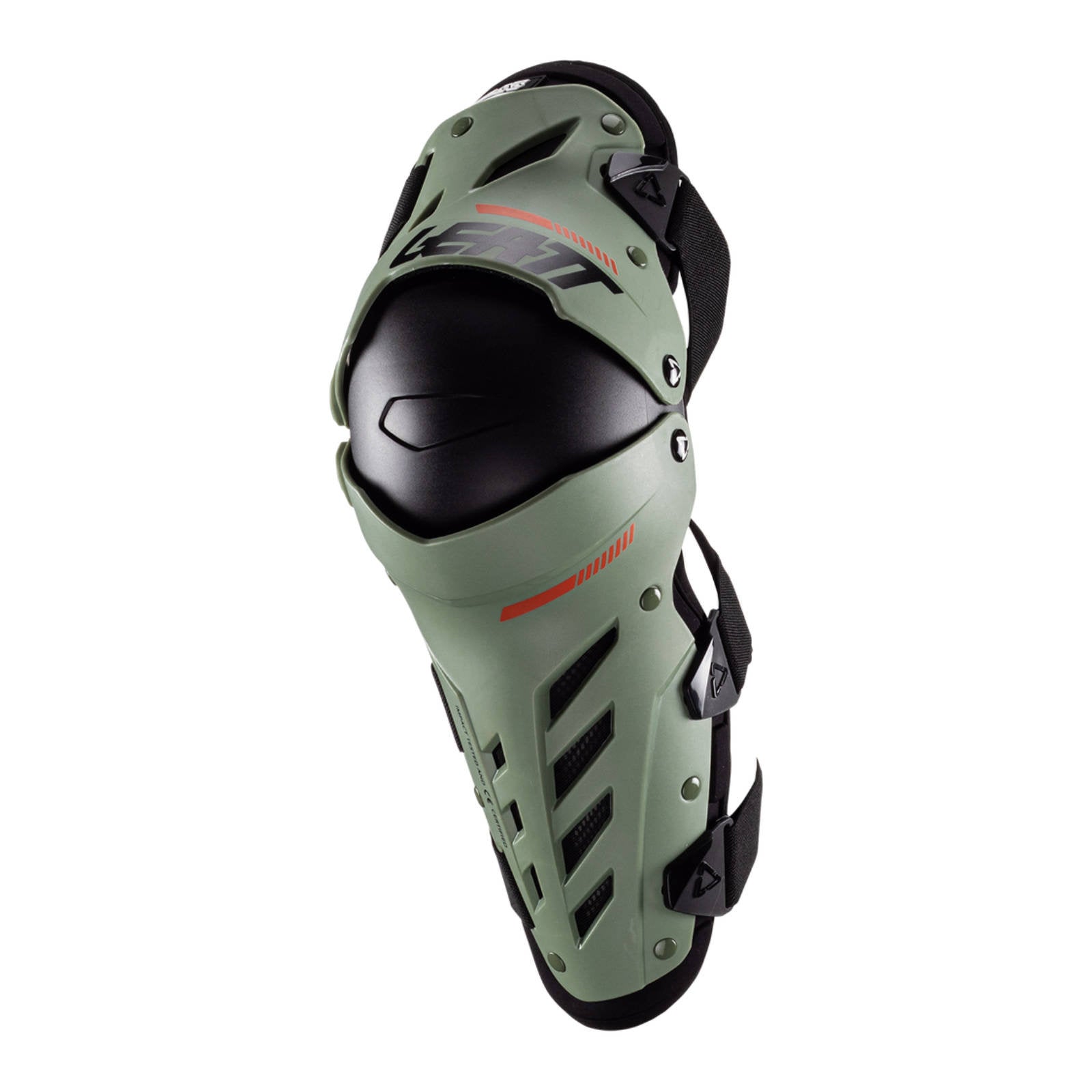 New LEATT Knee & Shin Guard Dual Axis Cactus - XXL #LE5022141242 | Australian Moto Spares