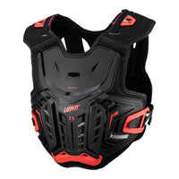 New LEATT Chest Protector 2.5 Black / Red JNR 134-146CM #LE5022151390 | Australian Moto Spares