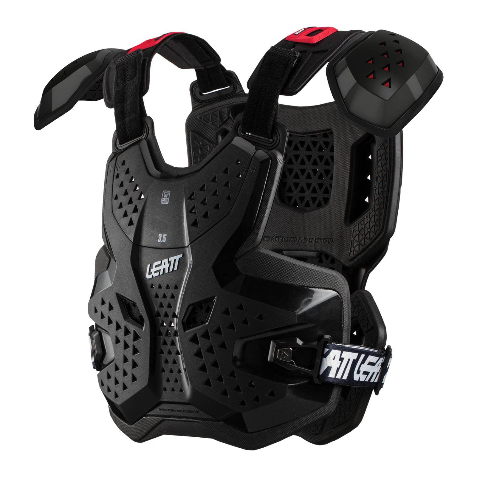 New LEATT Chest Protector 3.5 Pro Black - XXL #LE5022400265 | Australian Moto Spares
