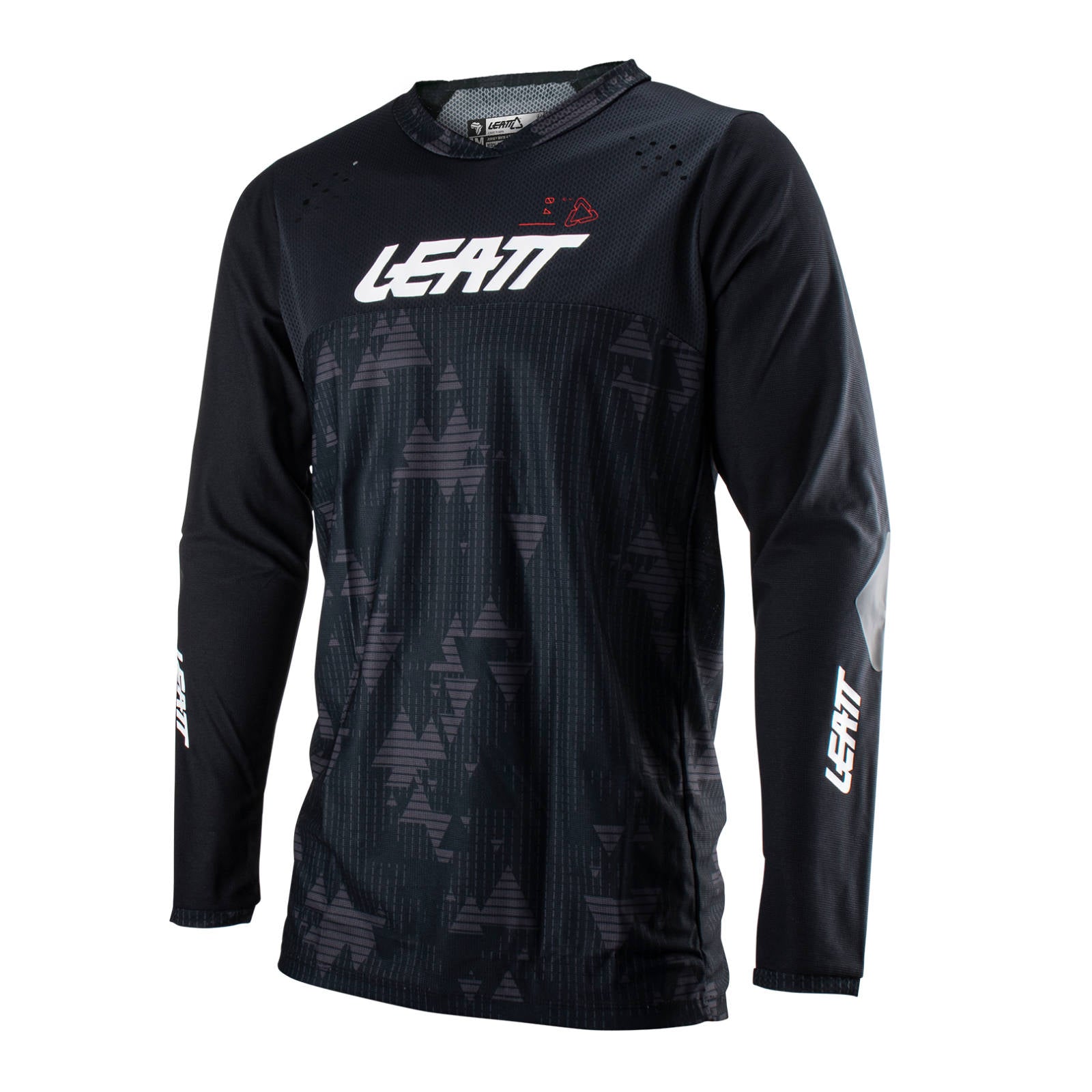 New LEATT 4.5 Enduro Off-Road Jersey v.23 - Black Small #LE5023031600