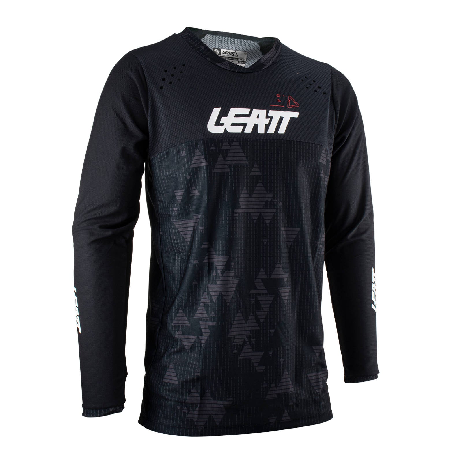 New LEATT 4.5 Enduro Off-Road Jersey v.23 - Black Small #LE5023031600