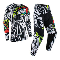 New LEATT Off-Road 2023 3.5 Ride Kit - Zebra (M) #LE5023032902 | Australian Moto Spares