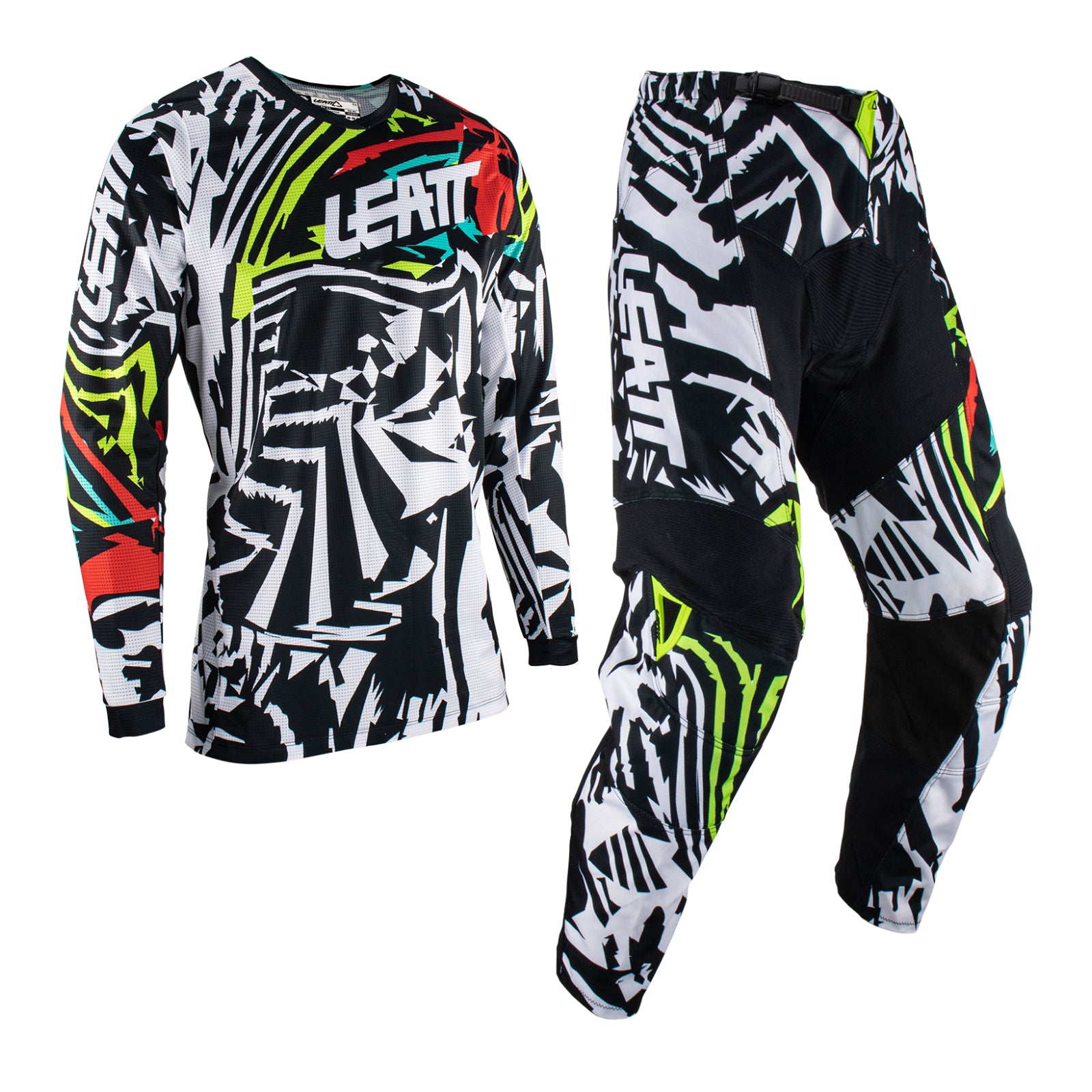 New LEATT Off-Road 2023 3.5 Ride Kit - Zebra (3XL) #LE5023032906 | Australian Moto Spares
