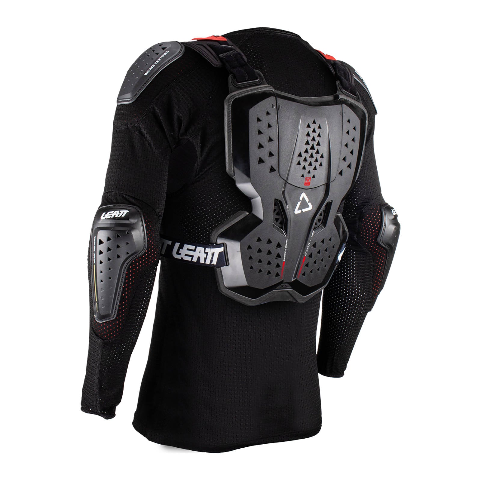 LEATT Body Protector 3.5 JNR Black / Red - Large / XL 147-159CM #LE5023050951