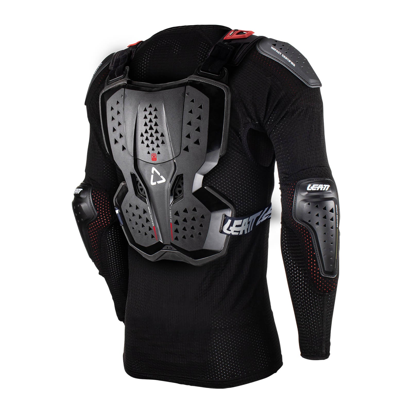 LEATT Body Protector 3.5 JNR Black / Red - Large / XL 147-159CM #LE5023050951