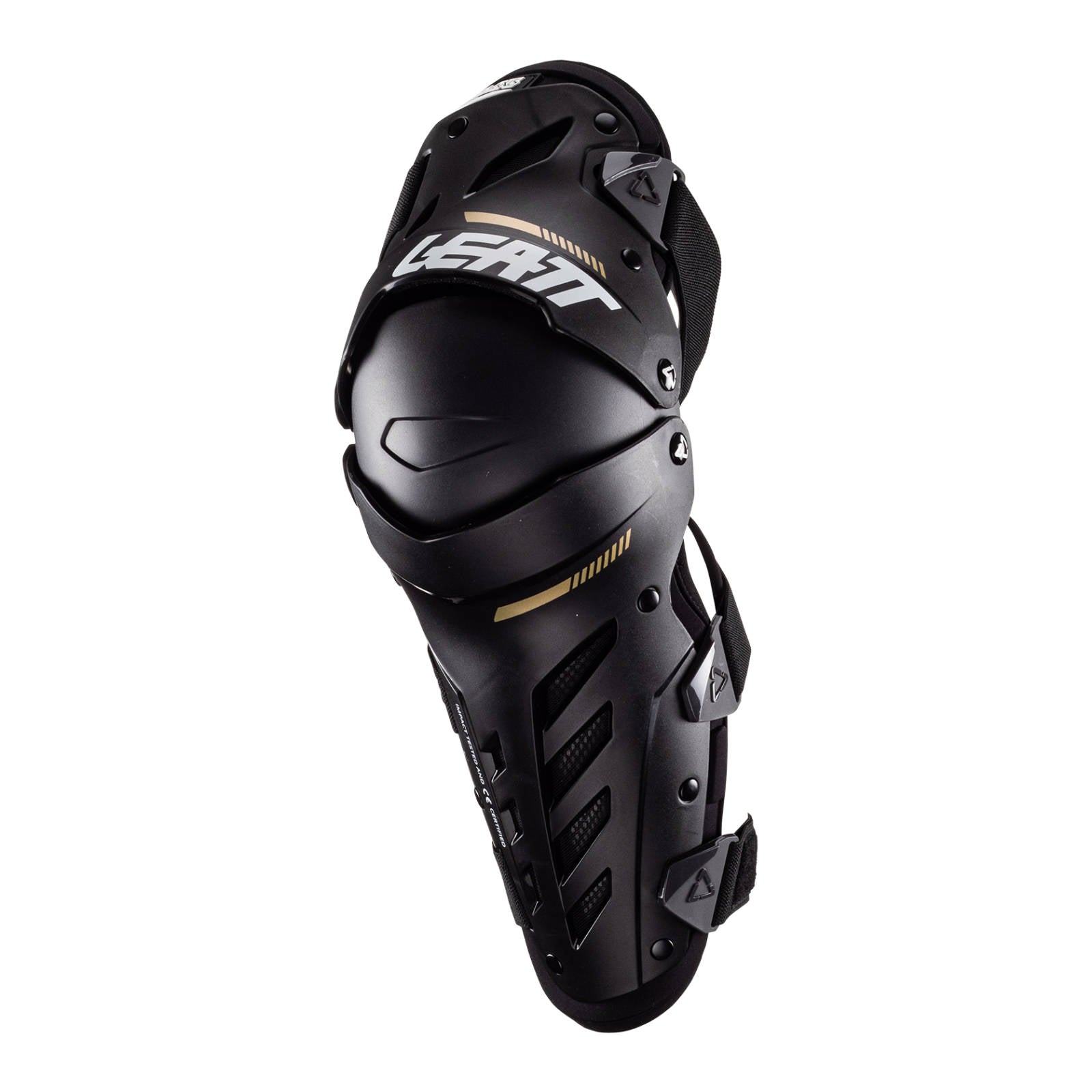 New LEATT Knee Guard Dual Axis JNR Black #LE5023051050 | Australian Moto Spares