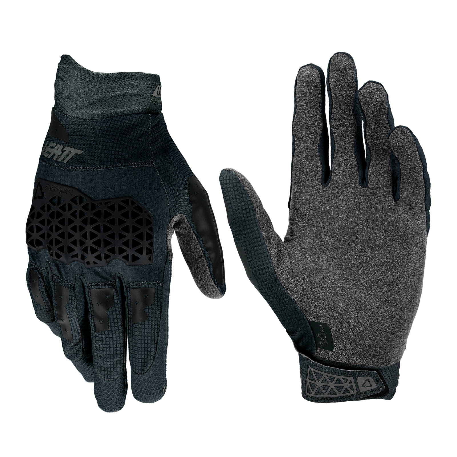 New LEATT 2024 3.5 Junior Off-Road Glove - Black (YM) #LE6021040561
