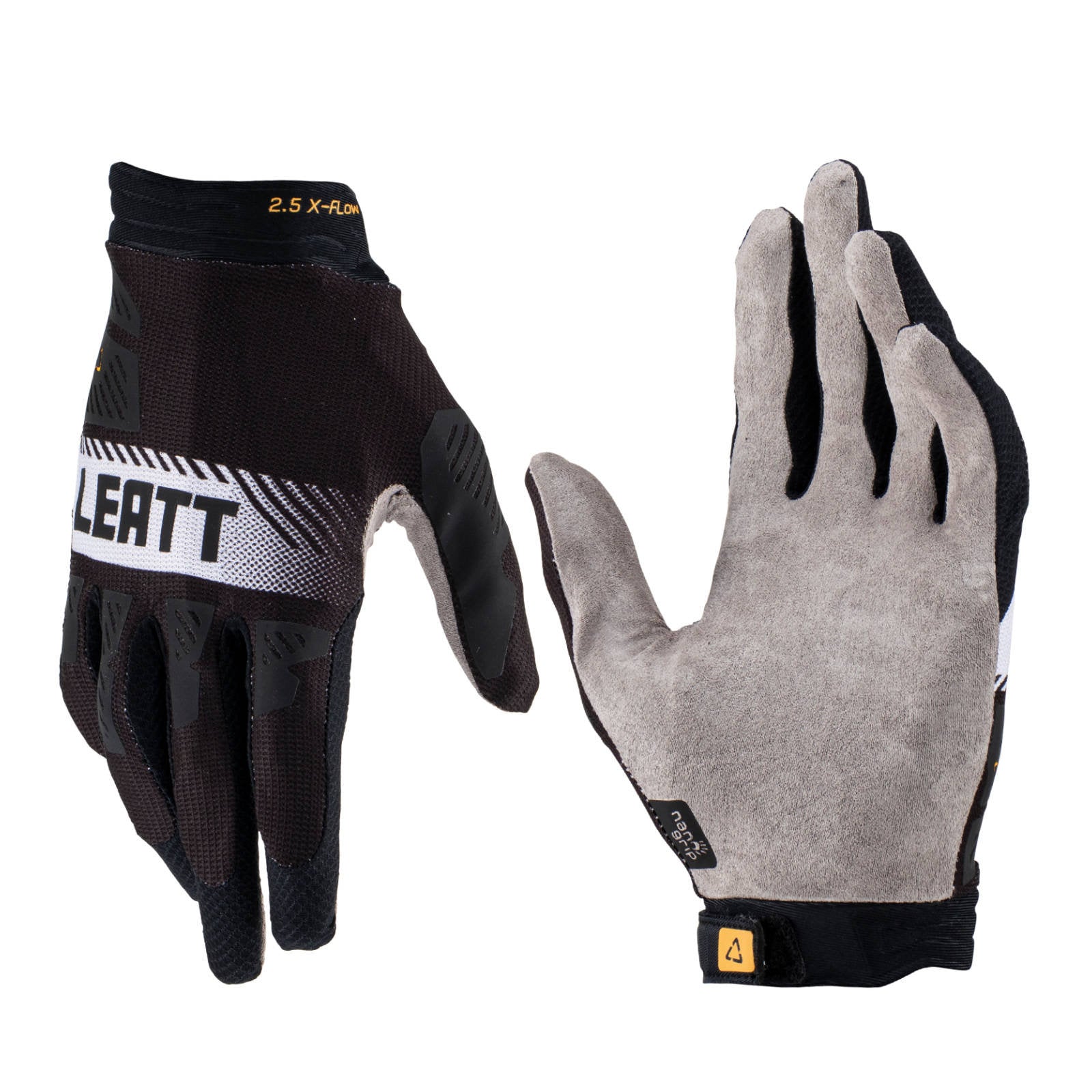 New LEATT 23 Off-Road Glove Moto 2.5 X-Flow #Small - Black #LE6023040450