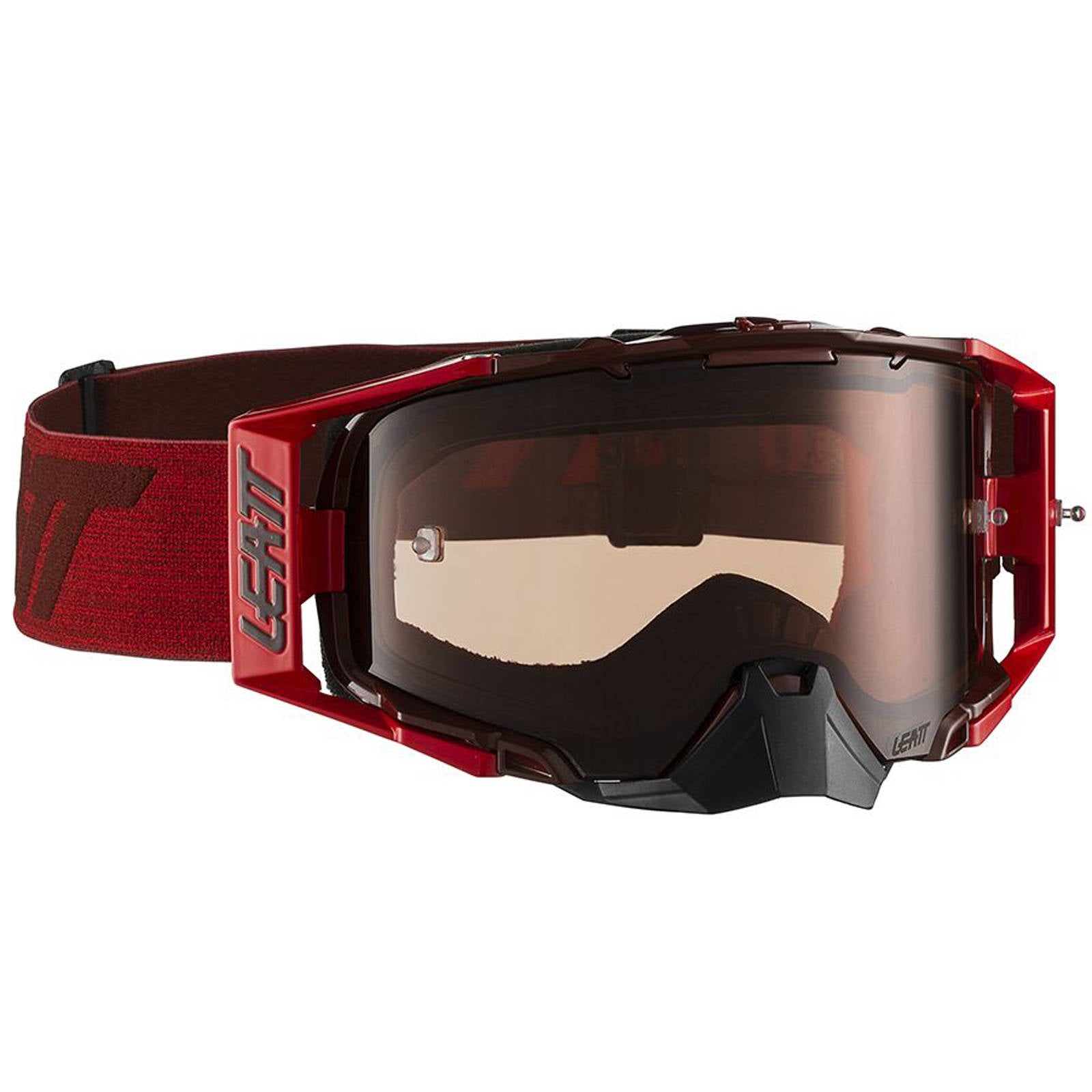 New LEATT Goggle Velocity 6.5 Ruby/Red - Rose UC Lens LE8019100030 | Australian Moto Spares