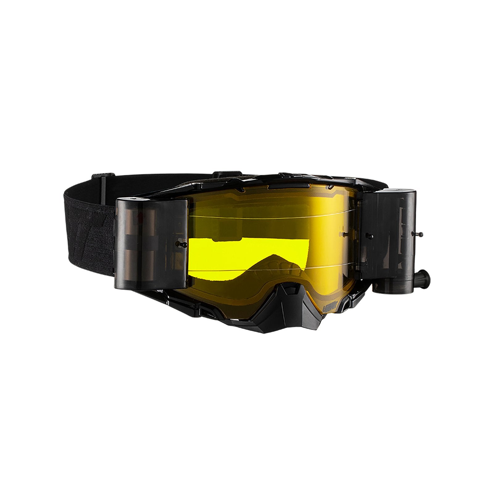 New LEATT 6.5 Velocity Google Roll-Off - Black Grey / Yellow 70% #LE8019100051 | Australian Moto Spares