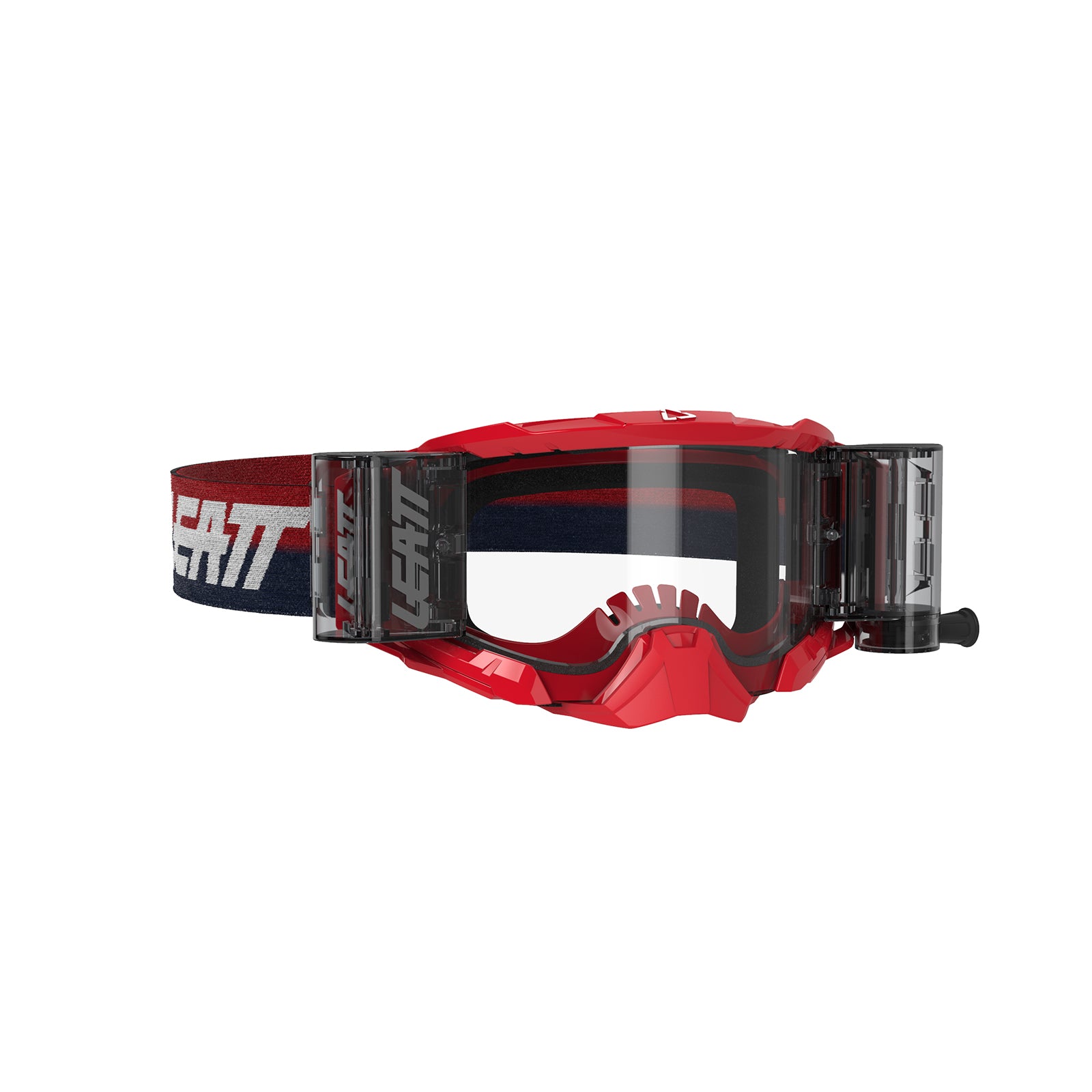 New LEATT Goggle Velocity 5.5 Roll-Off Red /Clear Lens 83% LE8020001090 | Australian Moto Spares