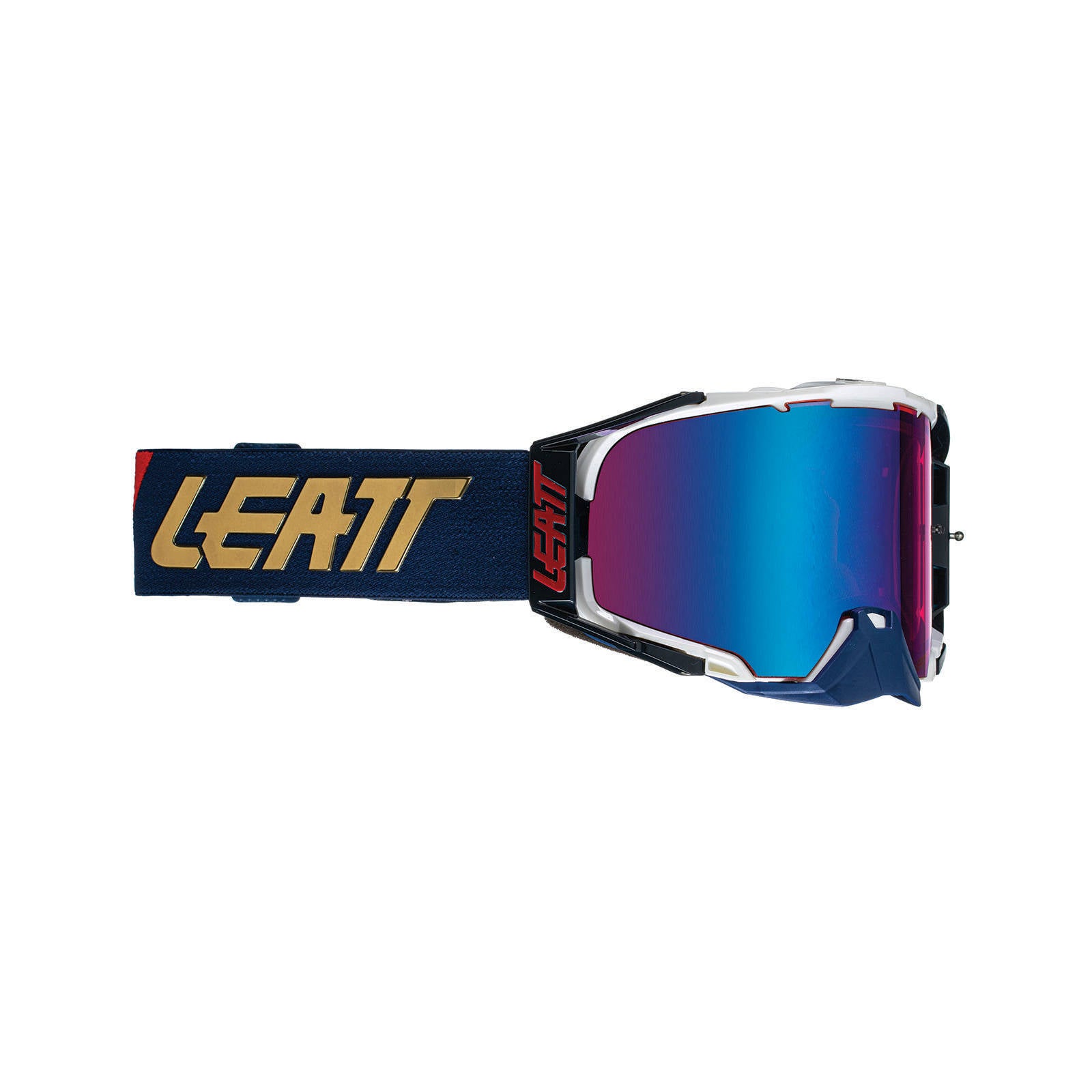 New LEATT 6.5 Velocity Google Iriz - Royal / Blue UC 26% #LE8021700180 | Australian Moto Spares