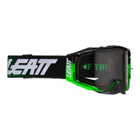 New LEATT 6.5 Velocity Google - Neon Lime / Light Grey 58% #LE8021700380 | Australian Moto Spares