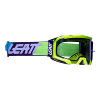New LEATT 5.5 Velocity Google - Neon Yel Lt Gry 58% #LE8022010380