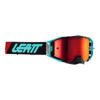 New LEATT 6.5 Velocity Google Iriz - Fuel / Red 28% #LE8023020110 | Australian Moto Spares